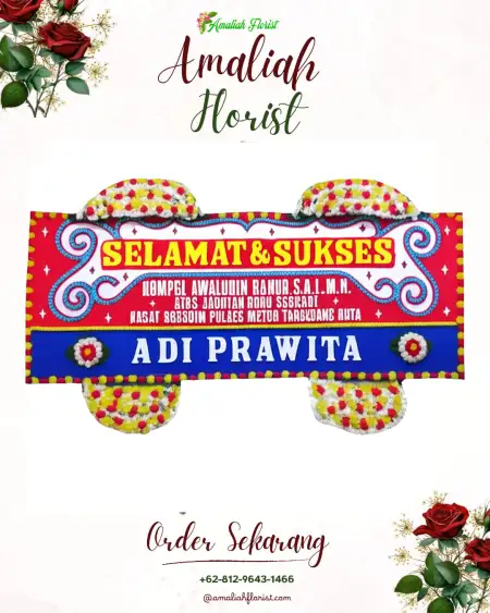 Papan Bunga Ucapan Selamat Mayungan